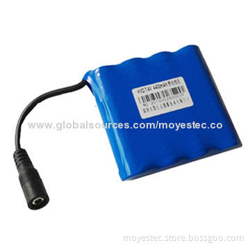 11.1V 4400mAh Li-ion Battery Packs for Medical Equipment